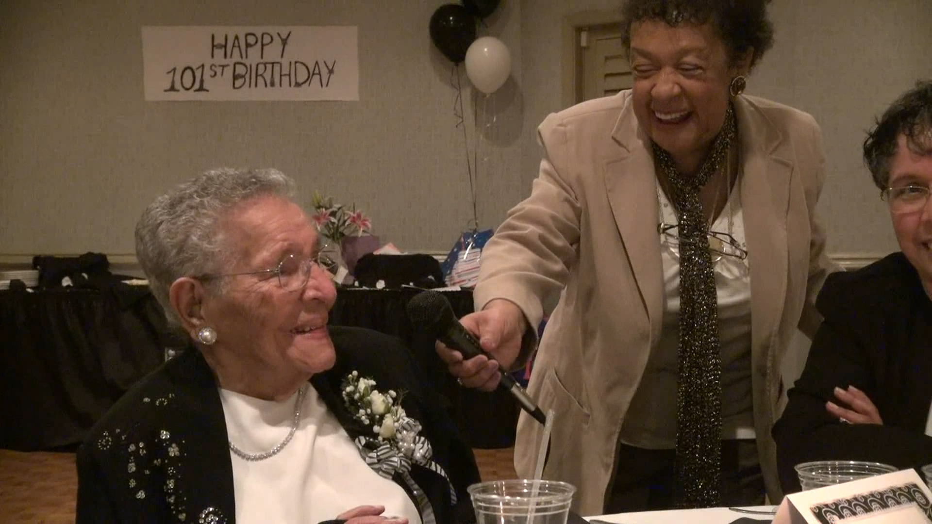 Ethel Fralin’s 101st birthday party