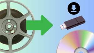 8mm Film to DVD, Flash Drive, Download