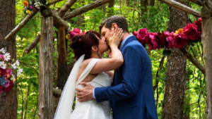Daisy and Nathan kiss