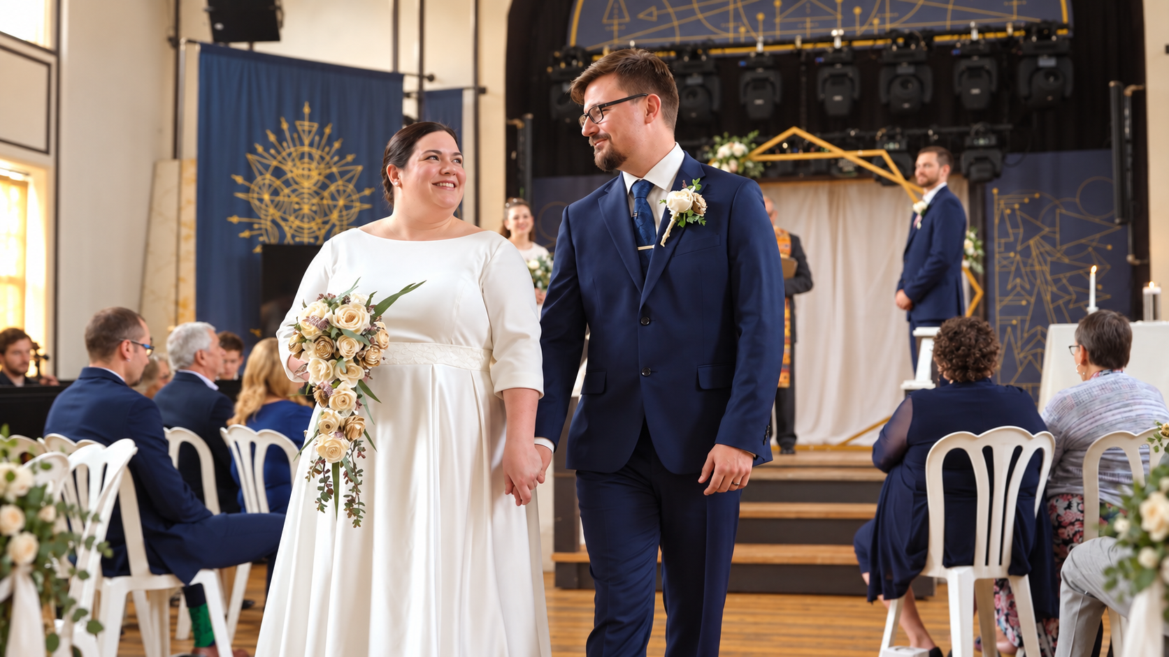 Emily and Kurtis as Husband and Wife