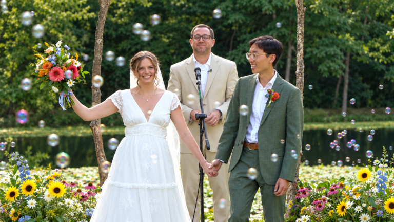 Emma and Michael pronounced married